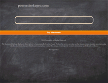 Tablet Screenshot of powerstrokepro.com